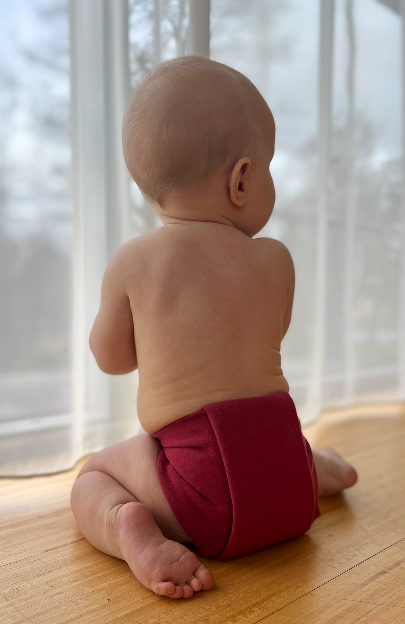 Mahepuuvillane nelinurkmähe / organic cotton flat diaper