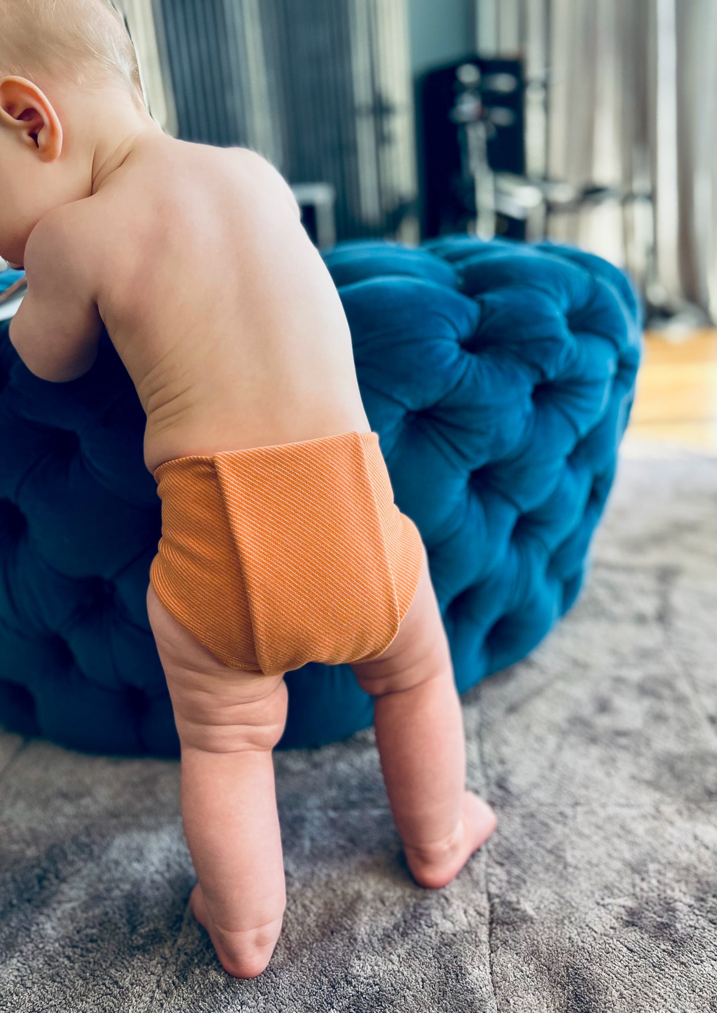 Mahepuuvillane nelinurkmähe / organic cotton flat diaper